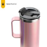 Dusty Rose Glitter Insulated Travel Mug, 20oz