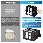 Stackable 2-Layer Coffee Mug Storage Organizer