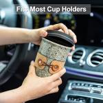 Cormomu Spill Proof Travel Coffee Mug, 16.5 oz