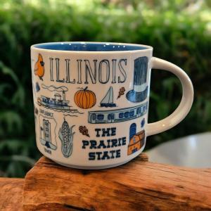 Starbucks Illinois Been There Series Coffee Mug 14oz