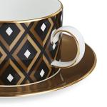 Wedgwood Gio Gold Accent Tea Cup Set