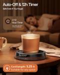 Desk Coffee Mug Warmer with Smart Display