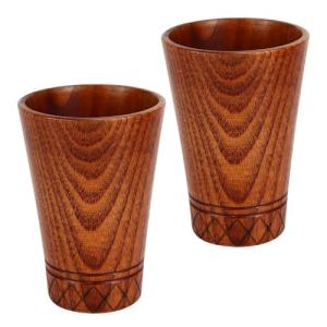 Wooden Tea Cups Set for Coffee and Tea