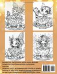 Fairy-Themed Teacup Coloring Book for Relaxation