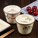 Japanese Retro Ceramic Tea Cup Set of 2