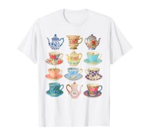 But First, Tea Lover T-Shirt – Chintz Design
