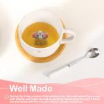 Cute 3D Elephant Mug with Lid and Spoon