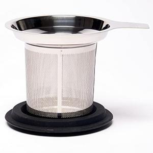 Stainless Steel Tea Infuser with Silicone Lid
