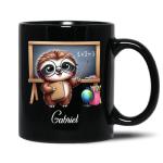 Custom Sloth Teacher Coffee Mug Gift 11oz 15oz