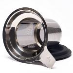 Stainless Steel Tea Infuser with Silicone Lid