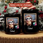 Custom Sloth Teacher Coffee Mug Gift 11oz 15oz