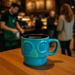 Starbucks Iridescent Skull Mug - Halloween 2025