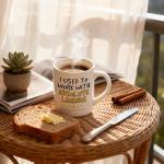 Funny Ceramic Coffee Mug: "I Used to Work with Legends