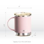 Asobu Insulated Mug with Ceramic Inner - Pink