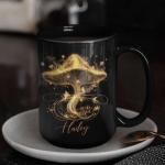 Personalized Mystic Mushroom Coffee Mug