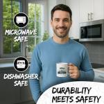 Ukraine Design White Ceramic Coffee Mug 11oz