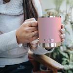 Asobu Insulated Mug with Ceramic Inner - Pink