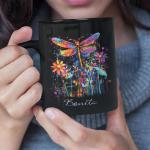 Personalized Dragonfly Coffee Mug - Customizable Design