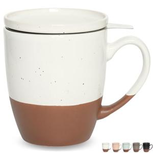 Bosmarlin 16 Oz Ceramic Tea Cup with Infuser