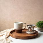 Bosmarlin 16 Oz Ceramic Tea Cup with Infuser