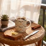 Rustic Floral Chicken Mug for Farmhouse Lovers