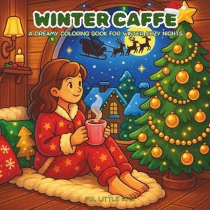 Cozy Winter Coloring Book for Tea Lovers