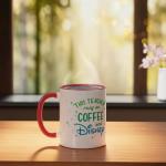 Disney Teacher Coffee Mug with Gradient Logo