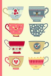 Tea Cups Cover Art Sketchbook