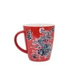 Tokyo-Inspired Red Dragon Ceramic Coffee Mug