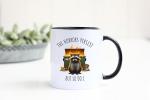 Funny Raccoon Mug - "Dumpster Fire Vibes" 325ml