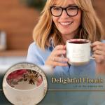 Inspirational Floral Coffee & Tea Mug for Women
