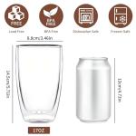 Double Wall Insulated Borosilicate Coffee Mug