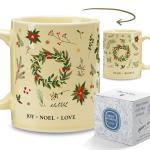 Holiday Greenery Christmas Coffee Mug 11oz