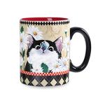 Naughty Cat Ceramic Mug - 18oz Personalized Gift