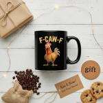 Funny Chicken Coffee Mug - Hilarious Gift Idea