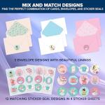 24 Pack Cute Tea Cup Note Cards with Envelopes