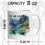 Japanese Ceramic Coffee Mug – 11oz Travel Cup