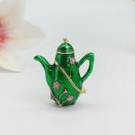 Miniature Tea Set Trinket Box with Tray