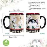 Naughty Cat Ceramic Mug - 18oz Personalized Gift