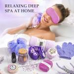 Advent Calendar 2025 Adult Women -24 Days of Christmas Advent Calendar for Mom, Wife, Girlfriend, Sister, Her - Lavender Spa Gifts Basket Set Includes Coffee Mugs, Scented Candle, Bath Salt, Soap