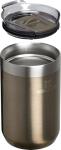 STANLEY Everyday Camp Cup 12 oz | Drink Through Lid | Cup for Coffee, Tea and Drinks | Insulated Stainless Steel | BPA-Free | Gunmetal Shine