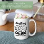 Beautiful Cardinal Bird Art Mug, Nature Inspired Coffee Cup with Floral Design, Unique for Bird Lovers, 11oz Ceramic Mug - White Ceramic Mug