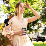 CHLJAR 6 oz Espresso Cup, Ceramic-Lined 18/8 Stainless Steel Coffee Cup With lid for Espresso Machine, Reusable & Stackable Double-Wall Vacuum Insulated Tea Cups, Dishwasher Safe, 4 Pack-4 Colors