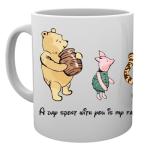 Knextion Inc Coffee Mug Classic Pooh Style Characters Ceramic Tea Cup Gift - 11 ounces