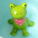 Ponerine Frog Figurine Ceramics Coffeemugs Funny Teacups - 3D Animal Inside Coffee Mug for Boys Girls Women Men, 12oz
