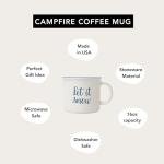 Let It Snow Coffee Mug, Christmas Coffee Cup, Large Holiday Winter Cup for Coffee, Speckled Winter Holiday, Campfire Mug, Tea & Hot Chocolate, Stocking Stuffer Gifts for Women