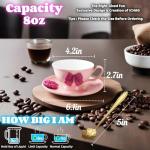 Vintage 6-Piece Teacup and Saucer Set