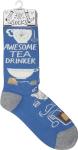 Awesome Tea Drinker Socks - Unisex, One Size