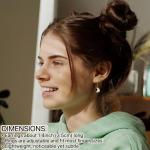 Vintage Coffee Tea Cup Earrings and Adjustable Ring Set