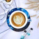 Starry Night Cappuccino Cup and Saucer Set